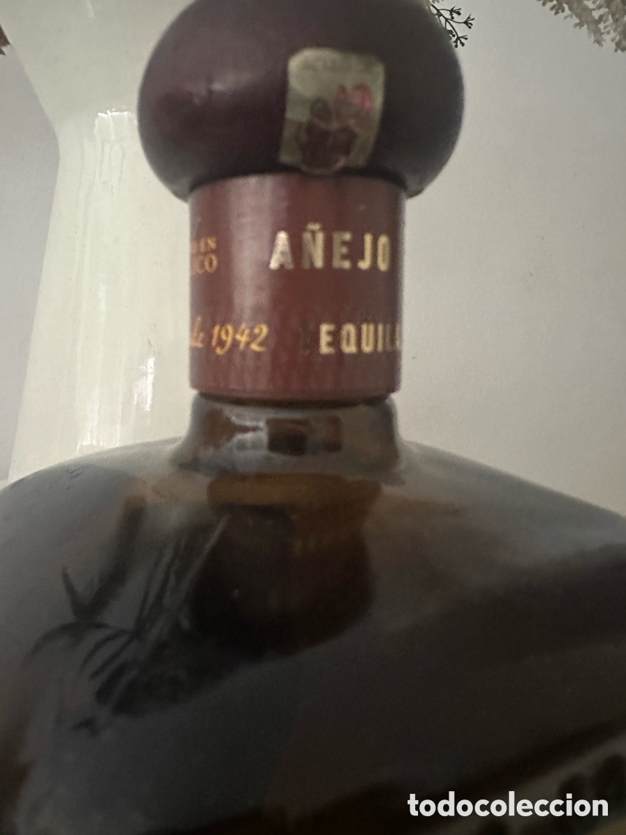 Botellas antiguas: BOTELLA DE TEQUILA RESERVA DON JULIO - Foto 4