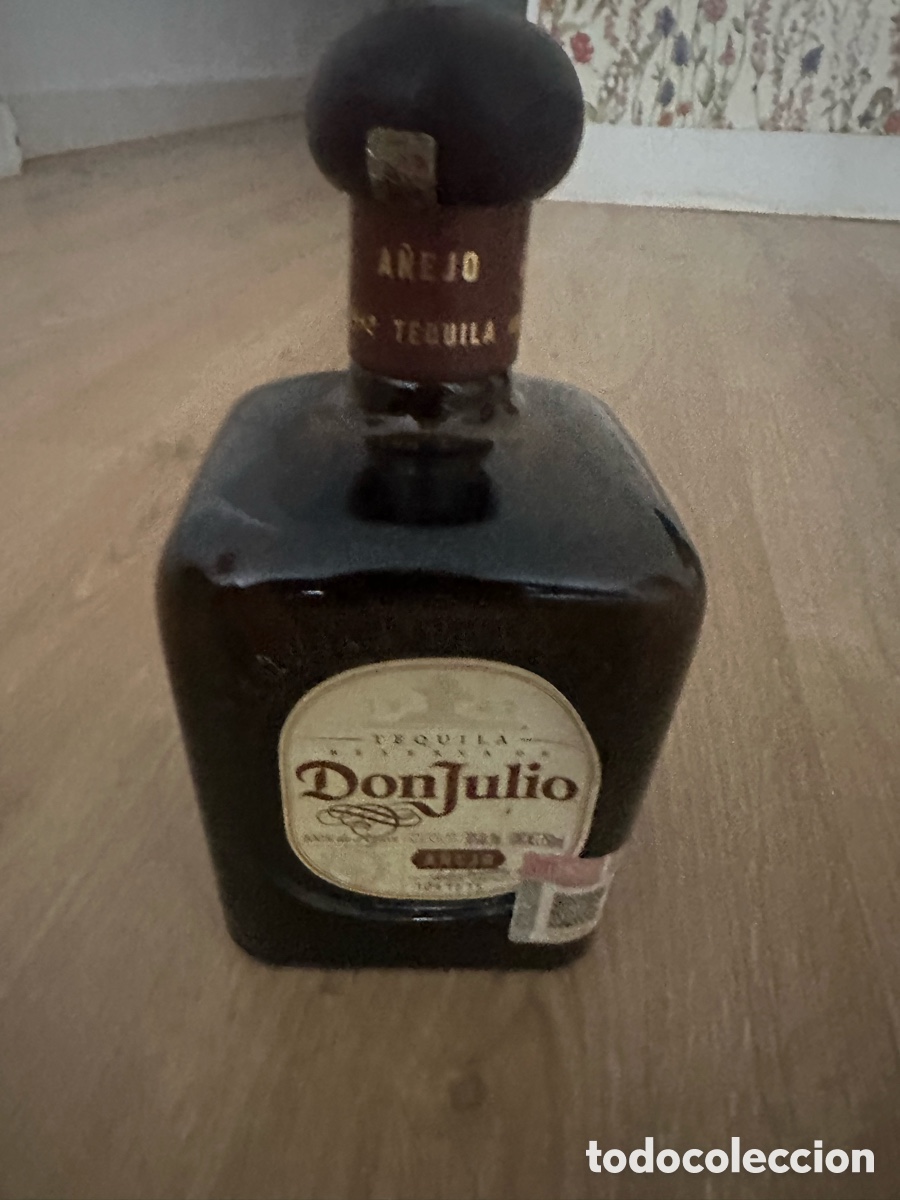 Botellas antiguas: BOTELLA DE TEQUILA RESERVA DON JULIO - Foto 1