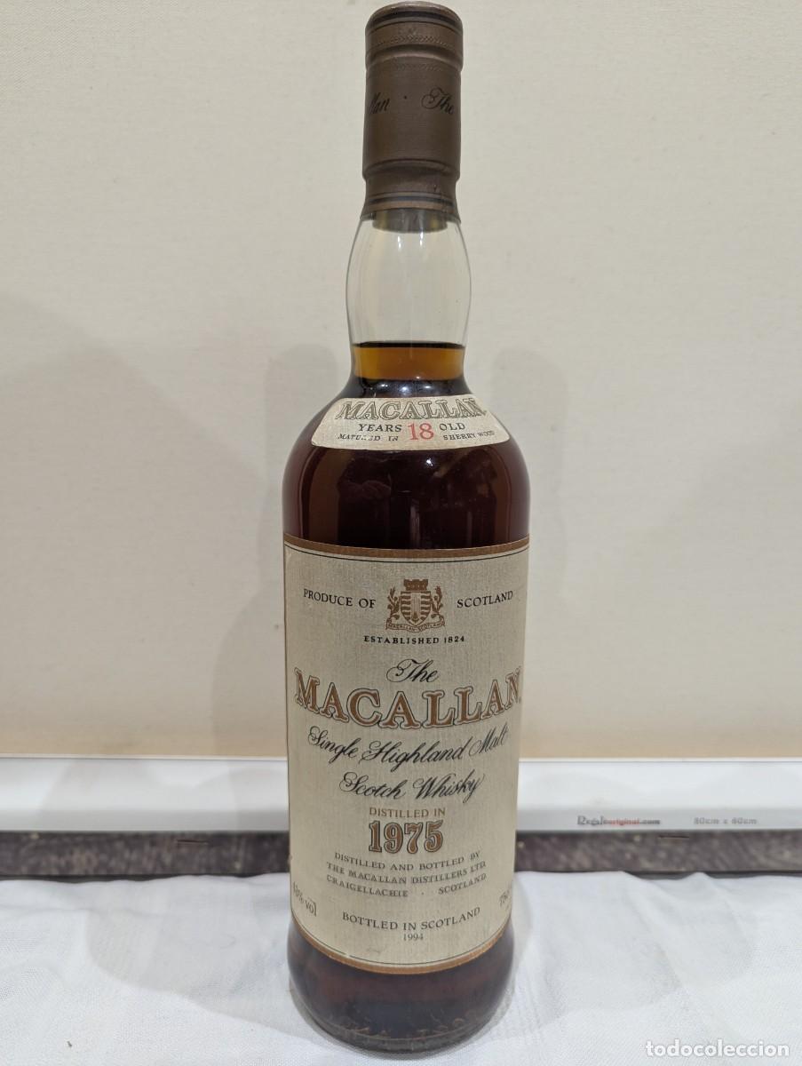 Botellas antiguas: macallan 18- 1975 sin caja