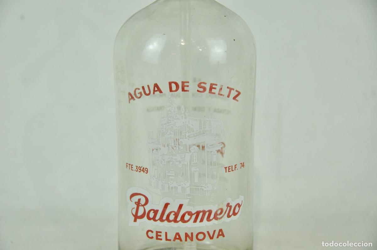 Botellas antiguas: Sif&oacute;n Baldomero Celanova - Foto 3