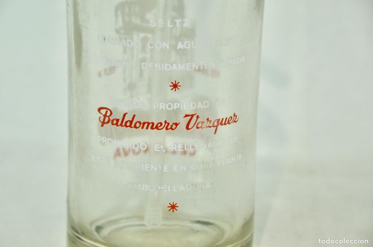 Botellas antiguas: Sif&oacute;n Baldomero Celanova - Foto 7