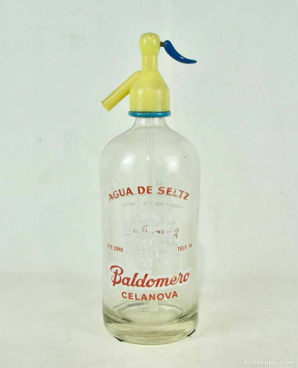 Botellas antiguas: Sif&oacute;n Baldomero Celanova - Foto 1