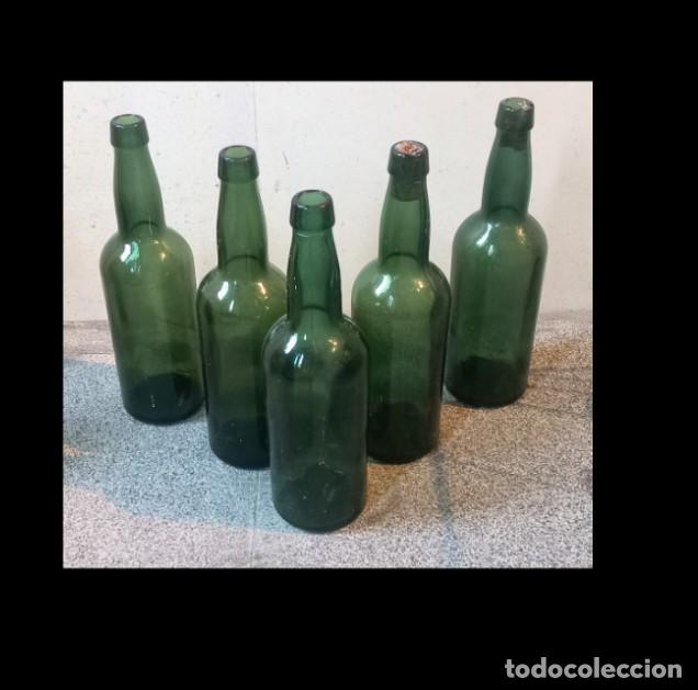 Botellas antiguas: Botellas sidra 60s Gijon - Foto 1
