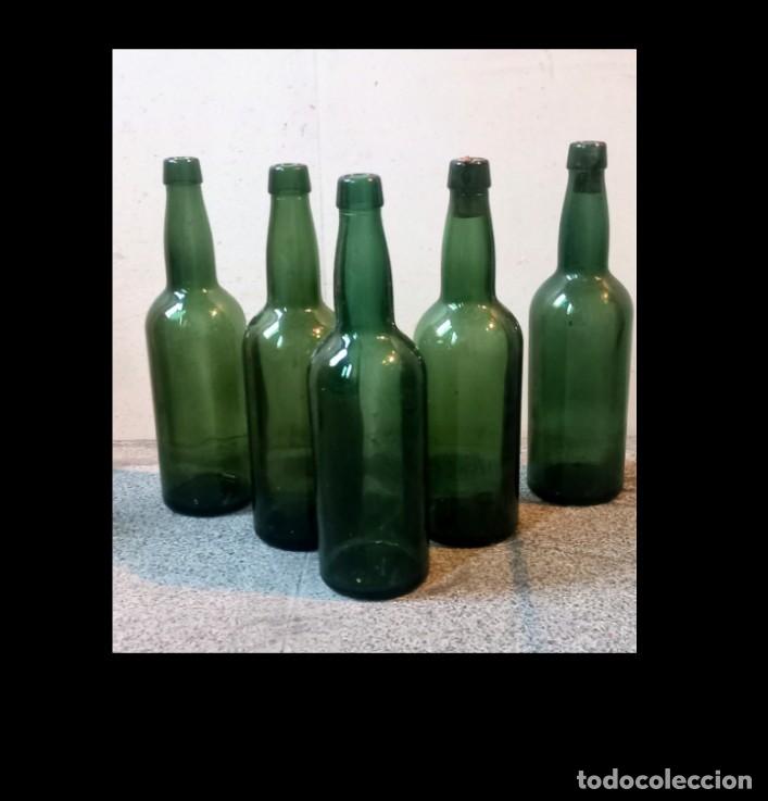 Botellas antiguas: Botellas sidra 60s Gijon - Foto 7