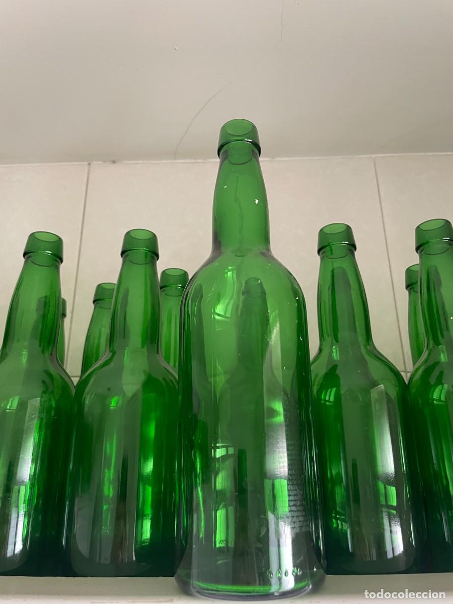 Botellas antiguas: 75 botellas de sidra vac&iacute;as - Foto 1
