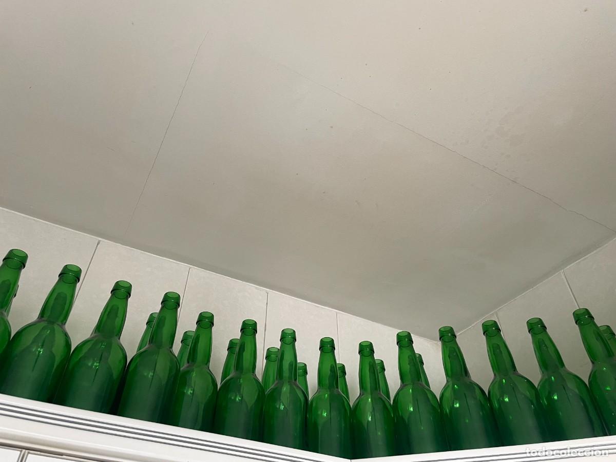 Botellas antiguas: 75 botellas de sidra vac&iacute;as - Foto 2