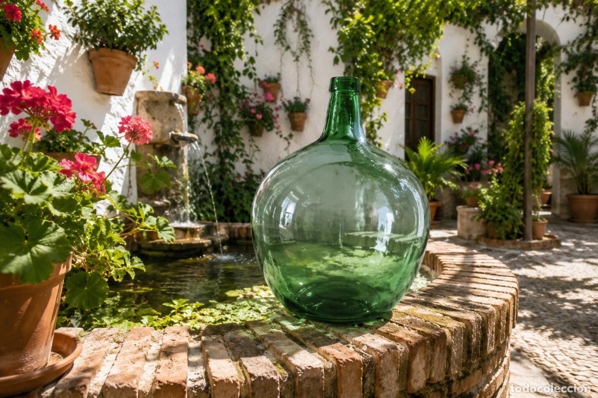 Bottiglie antiche: DAMAJUANA fabricante VIRESA