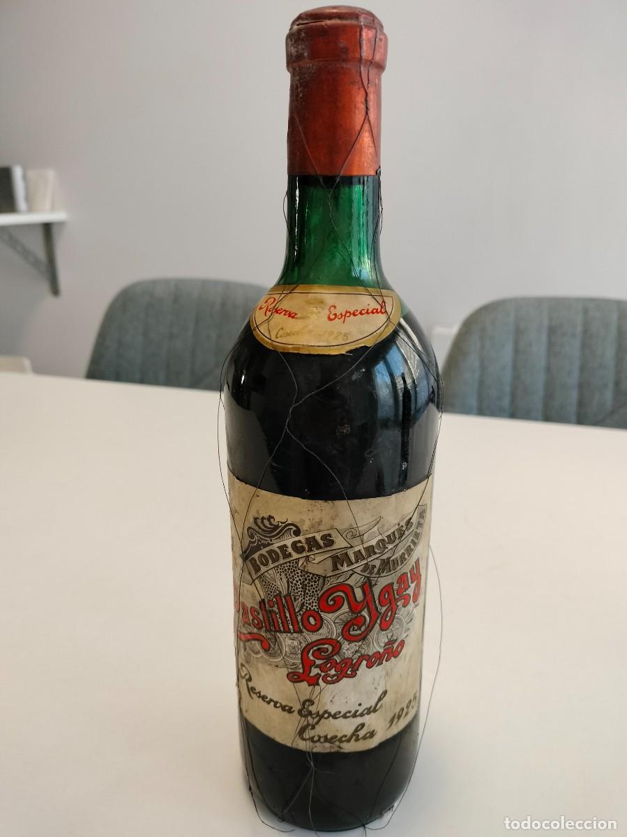 Botellas antiguas: Vino de colecci&oacute;n BOTELLA DE CASTILLO DE YGAY 1925, de Marqu&eacute;s de Murrieta.