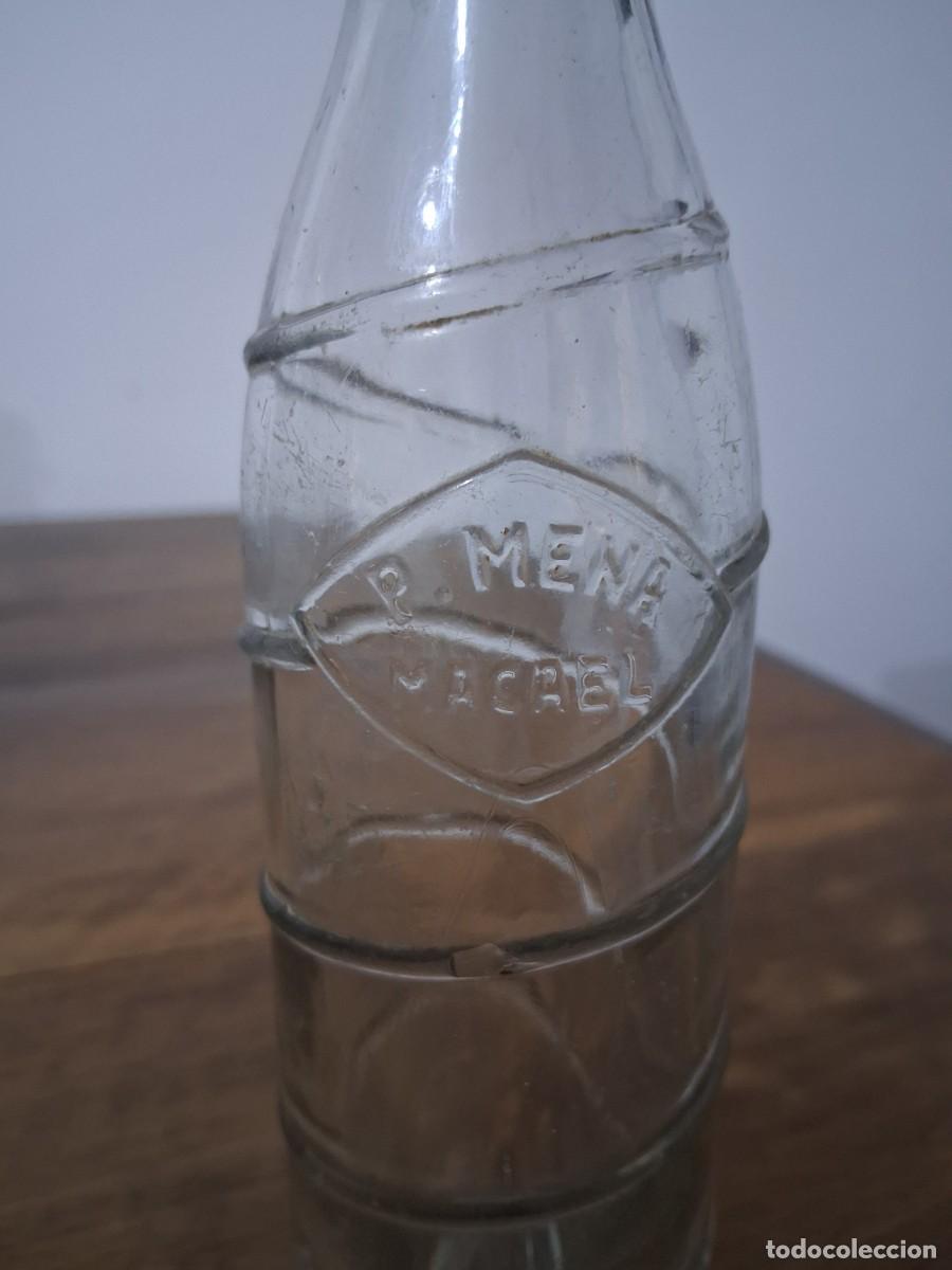 Botellas antiguas: Botella GASEOSA P. MENA MACAEL ALMER&Iacute;A Andaluc&iacute;a