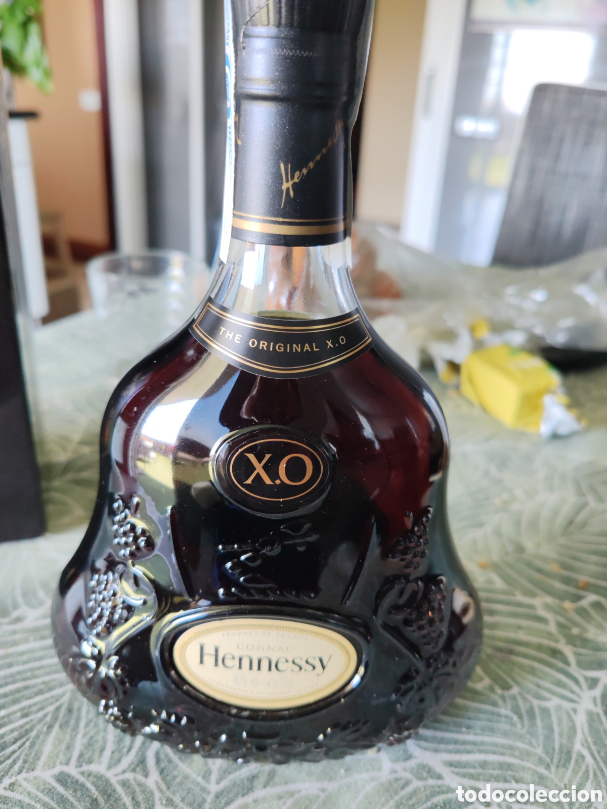 Botellas antiguas: Cognac Hennessy the original X. O