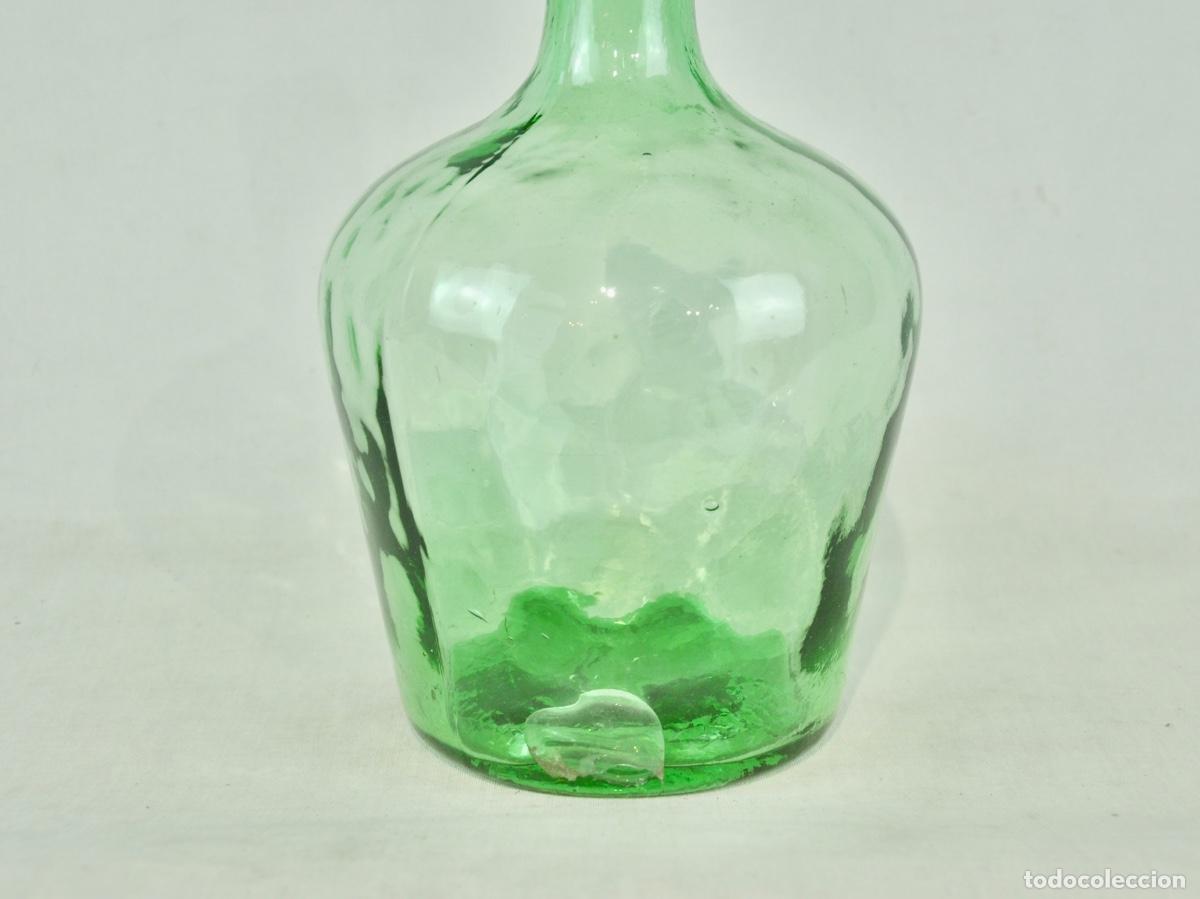 Botellas antiguas: Damajuana peque&ntilde;a con estallido en la base - Foto 5