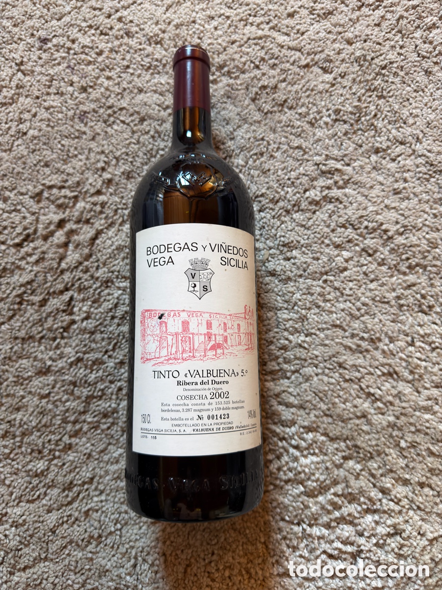 Botellas antiguas: Vino Vega Sicilia magnum