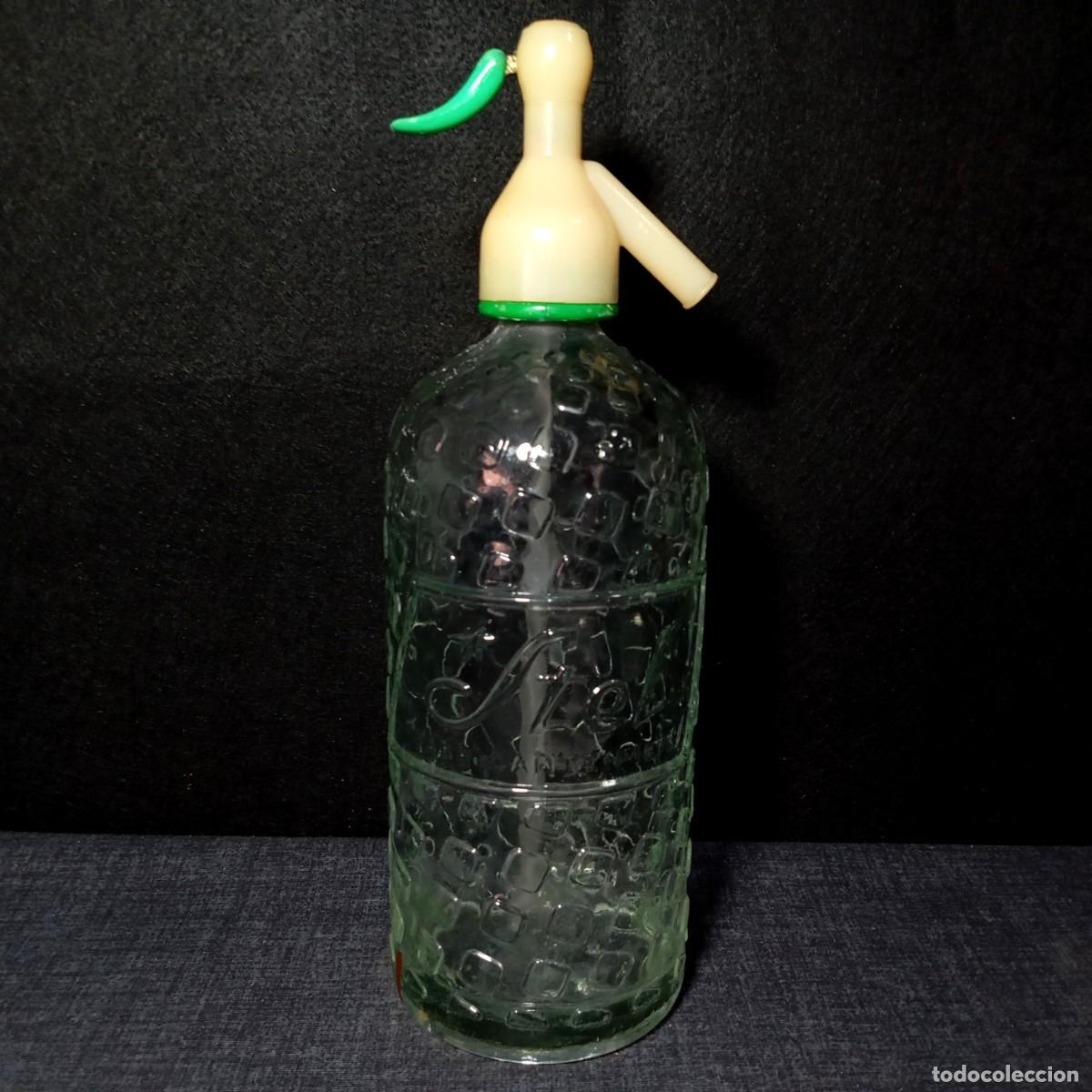 Botellas antiguas: ⚜️ &Ntilde;01. Botella de sif&oacute;n Stel. Buen estado. 1030 g