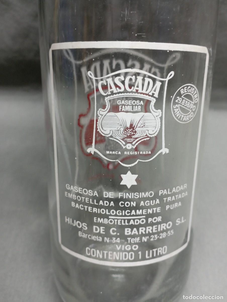 Botellas antiguas: CASCADA. Vigo. Botella de gaseosa. - Foto 3
