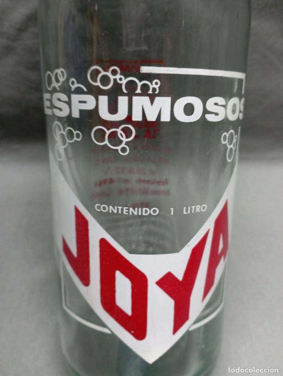 Botellas antiguas: LA JOYA. Utiel. Botella de gaseosa.