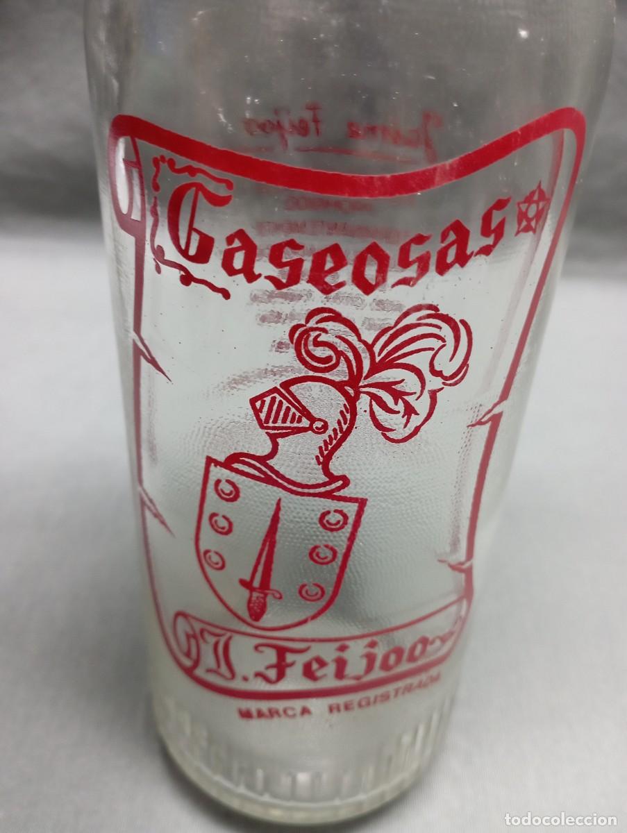 Botellas antiguas: FEIJOO, Vigo. Botella de gaseosa.