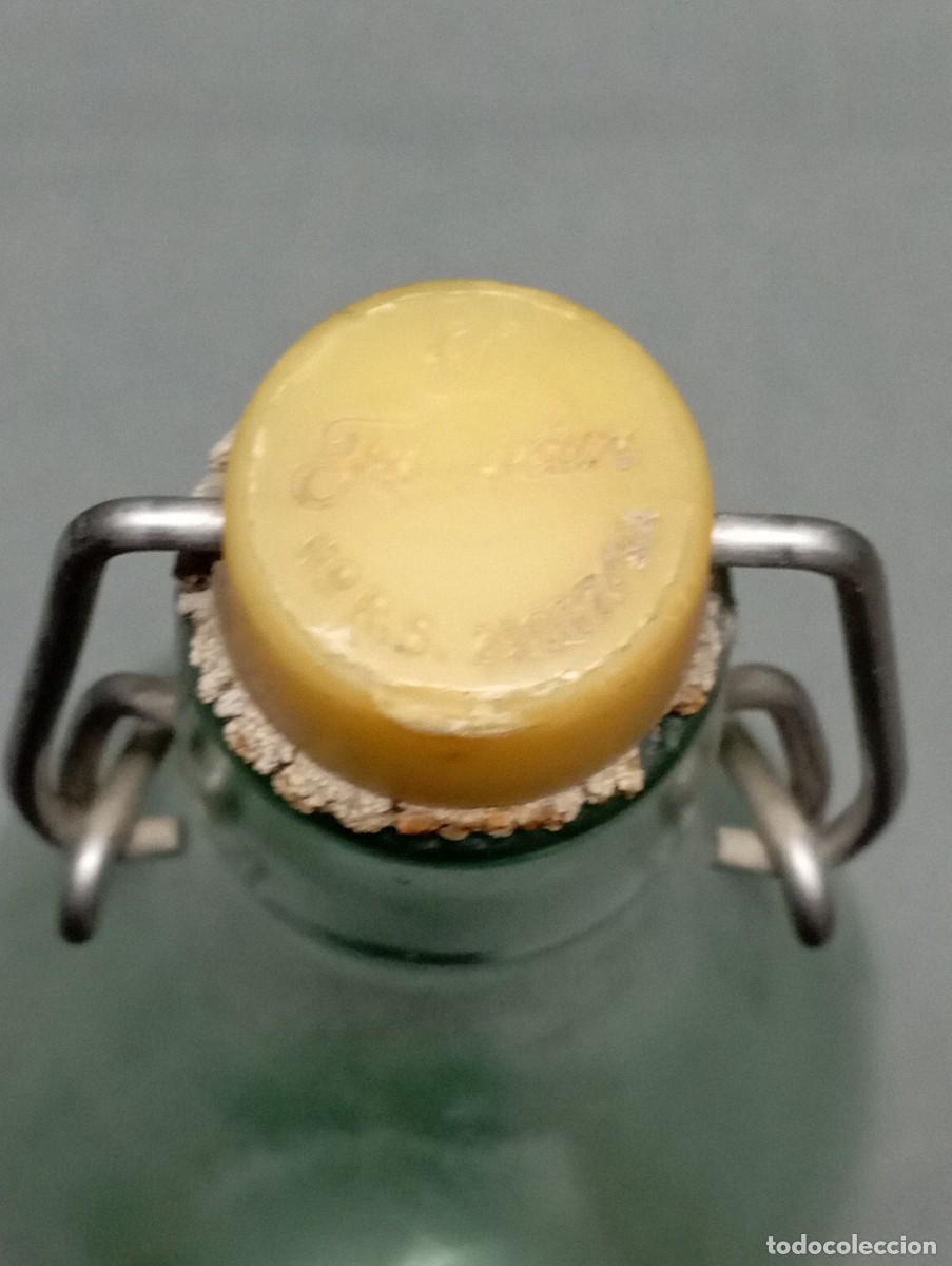 Botellas antiguas: EL FAIS&Aacute;N . Modelo 1. Botella de gaseosa. - Foto 4