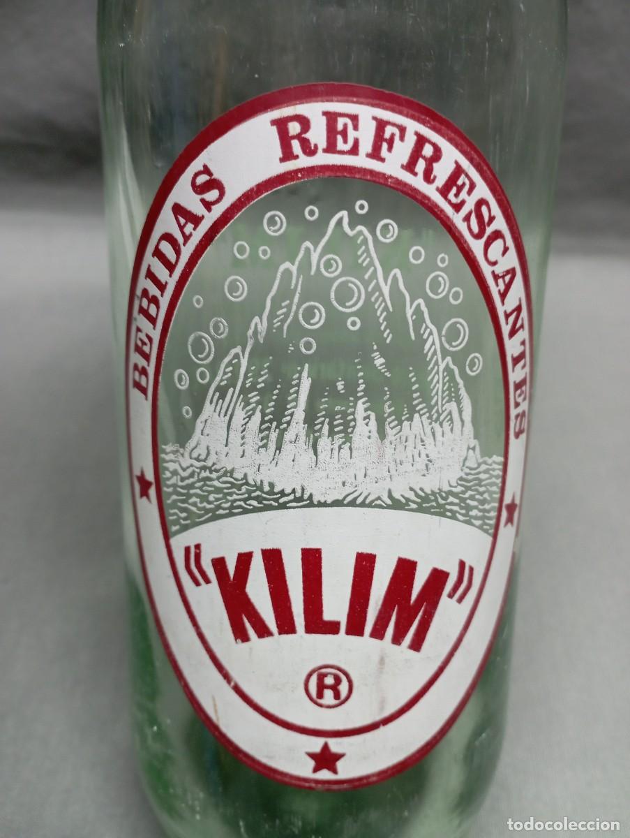 Garrafas antigas: KILIM. Ponferrada (Le&oacute;n). Botella de gaseosa.