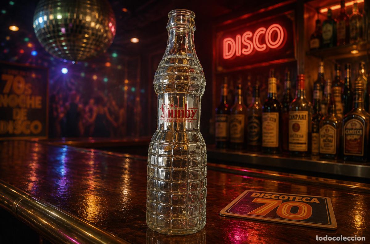 Botellas antiguas: Botella de refresco marca SUMBY
