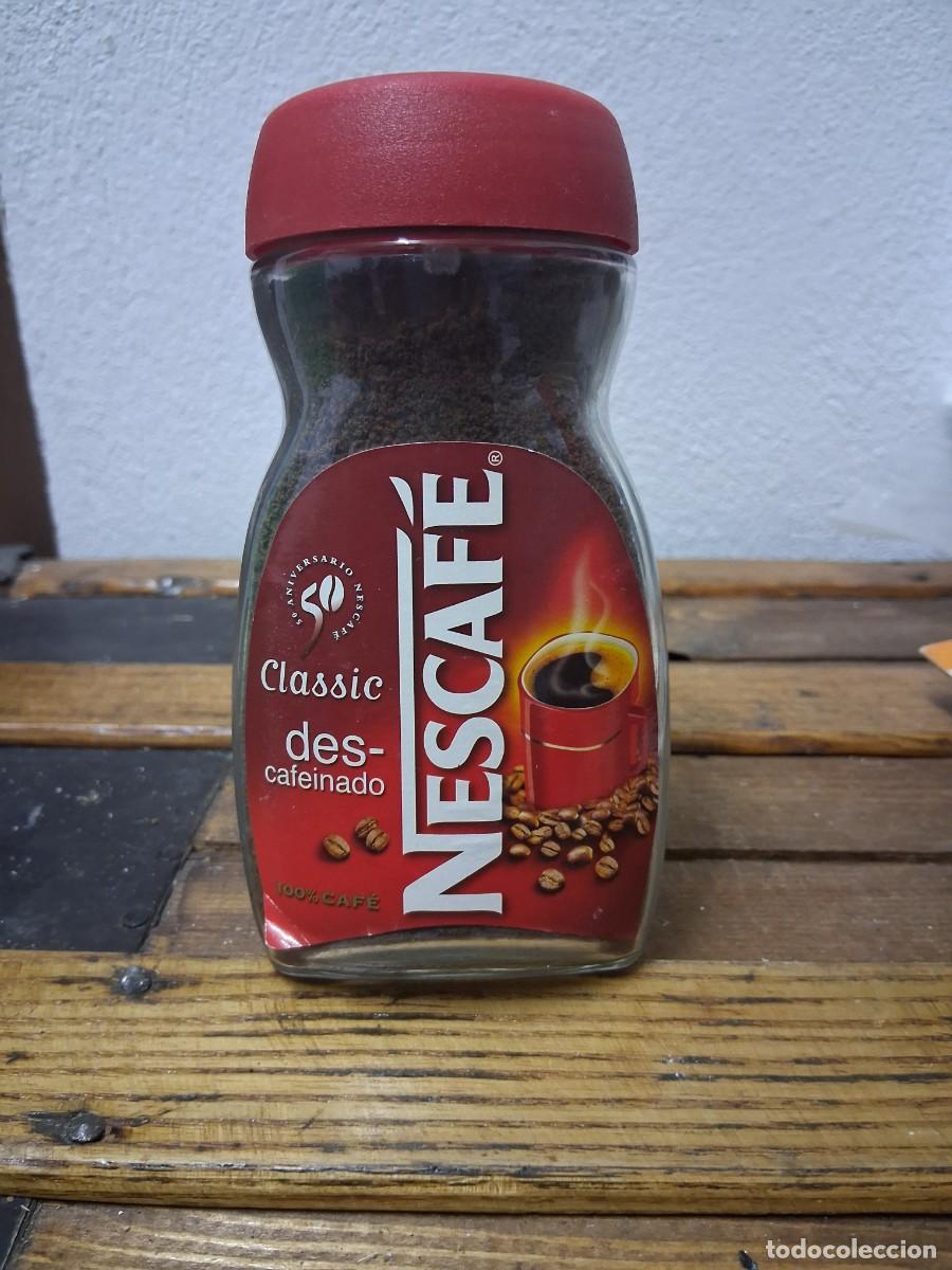 Antique bottles: Bote tarro de caf&eacute; Nescafe Nestl&eacute; edici&oacute;n 50 aniversario
