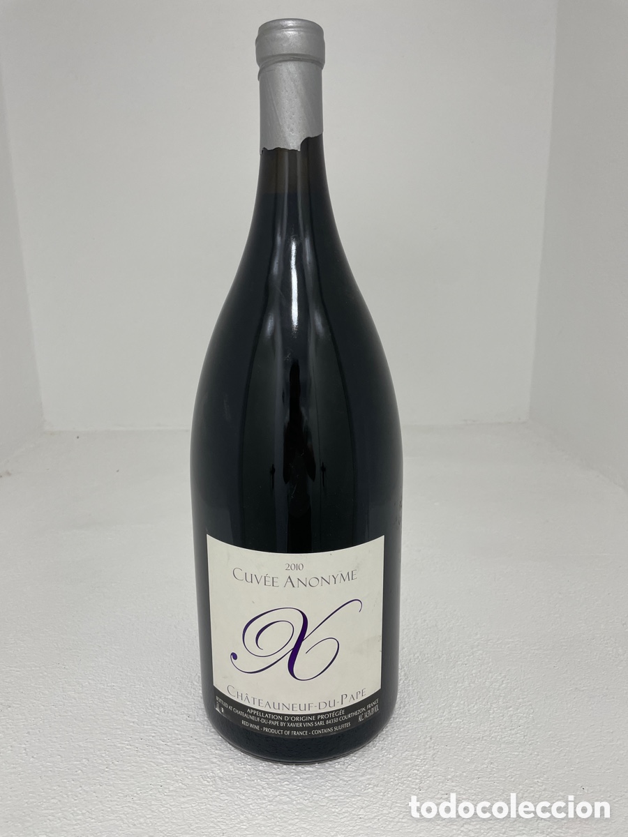 Botellas antiguas: Xavier Vignon Cuv&eacute;e Anonyme 2010 95 Parker