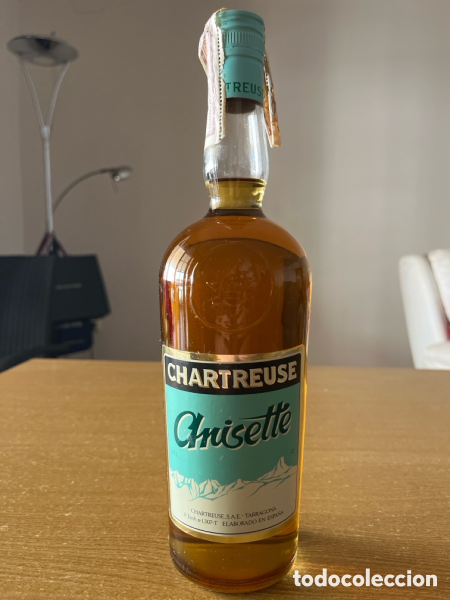 Antique bottles: Botella anisette Chartreuse - Tarragona