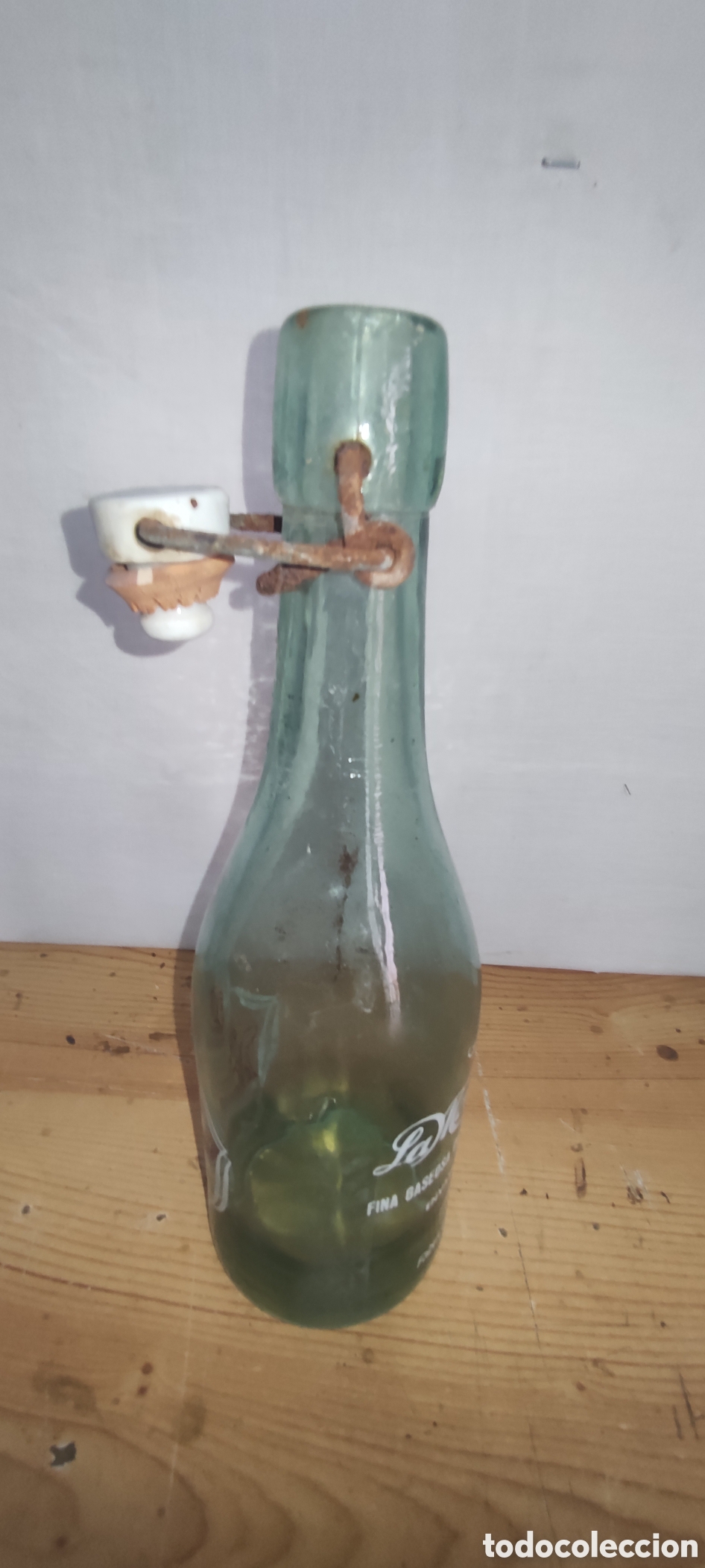 Botellas antiguas: Botella Gaseosas La Moncadense - Foto 3