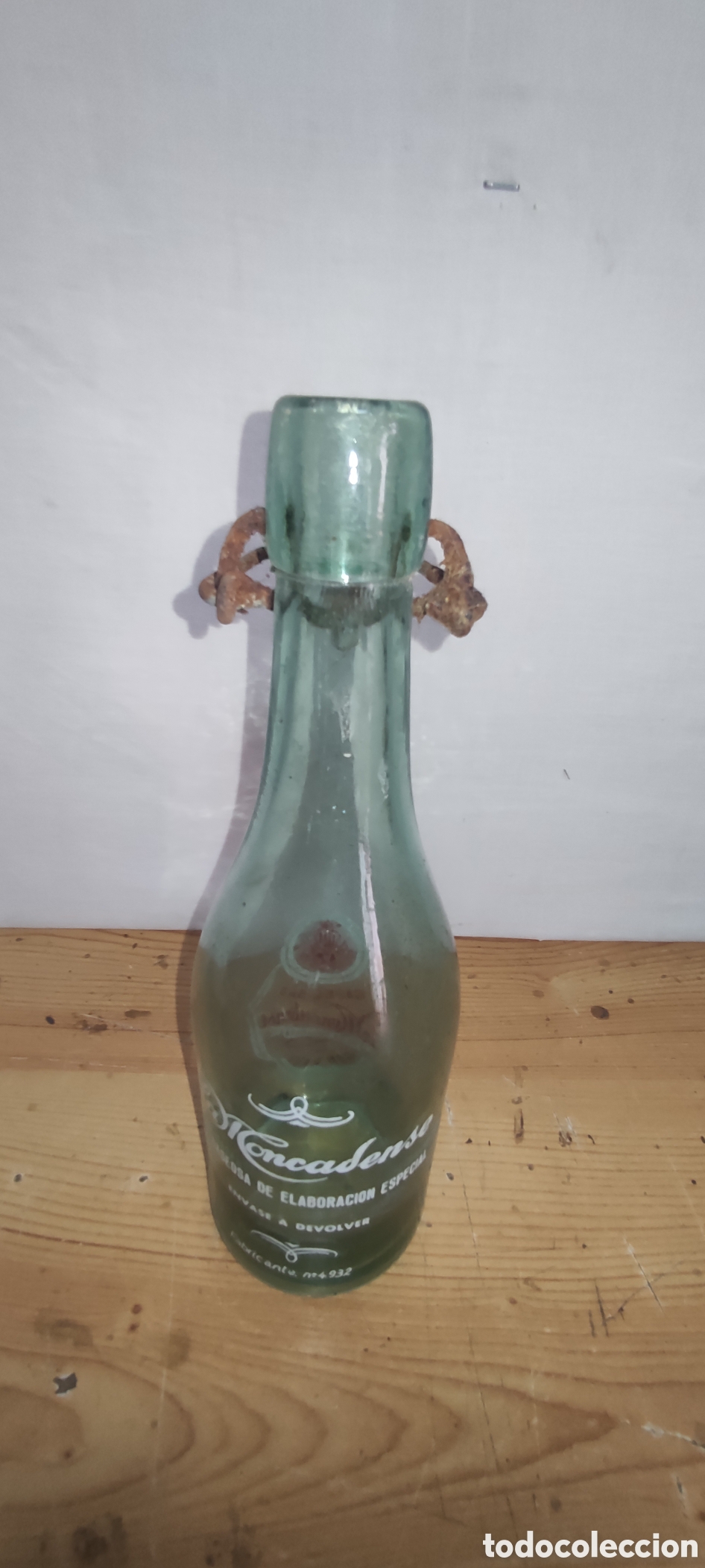 Botellas antiguas: Botella Gaseosas La Moncadense - Foto 4