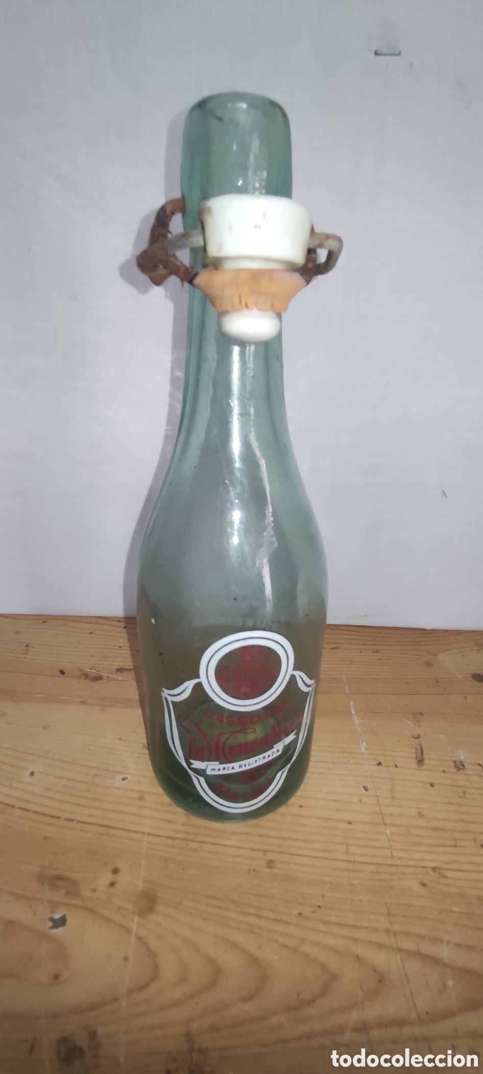Botellas antiguas: Botella Gaseosas La Moncadense - Foto 5