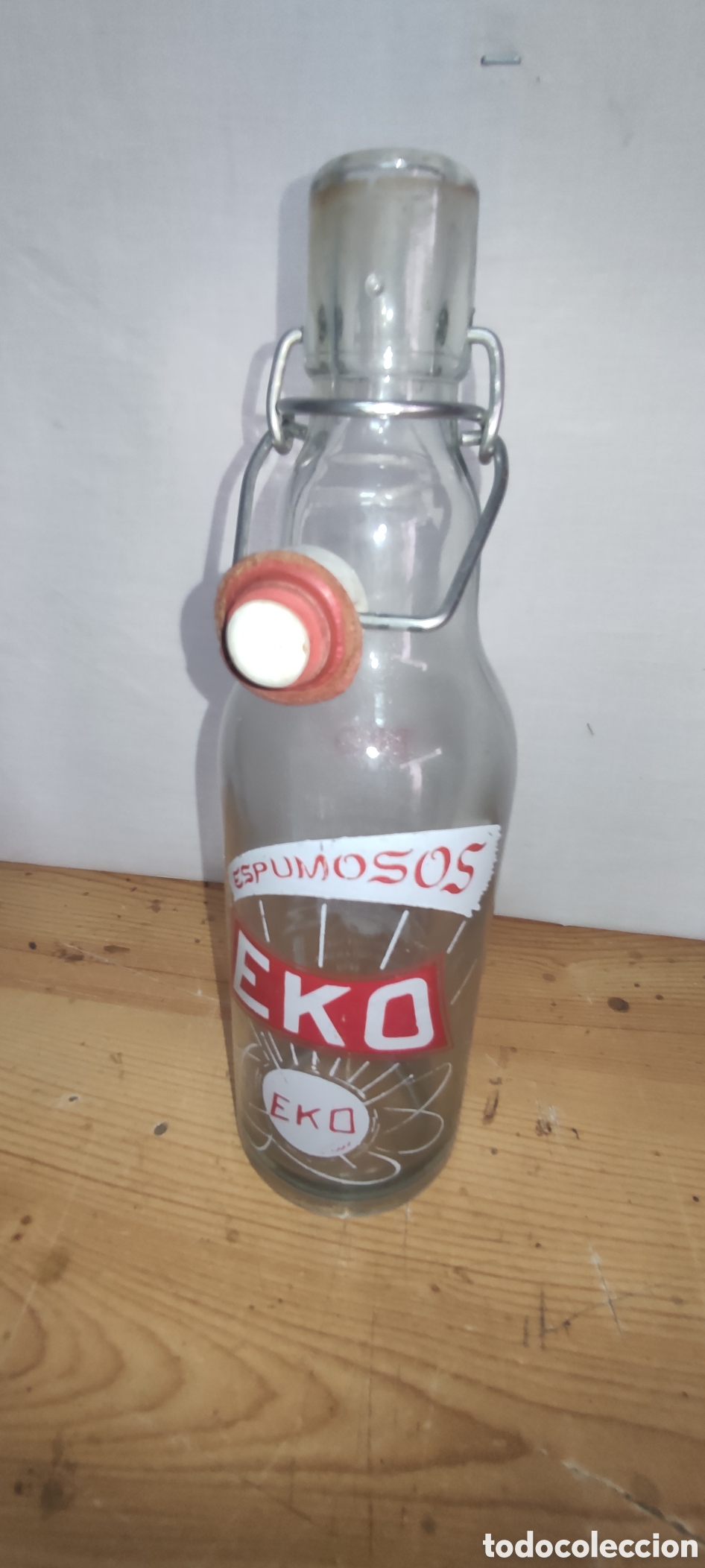 Botellas antiguas: Botella Eko espumosos - Foto 4