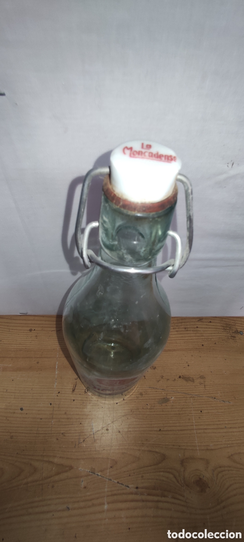 Botellas antiguas: Botella Gaseosas La moncadense - Foto 2