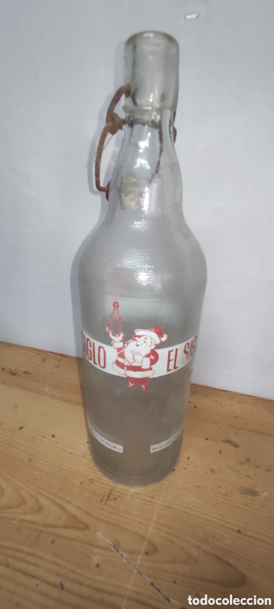 Botellas antiguas: Botella El siglo 1 lt - Foto 3