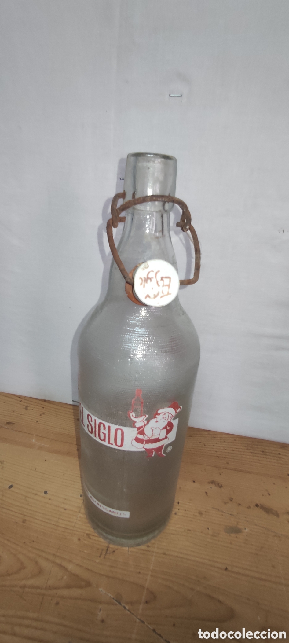 Botellas antiguas: Botella El siglo 1 lt - Foto 4
