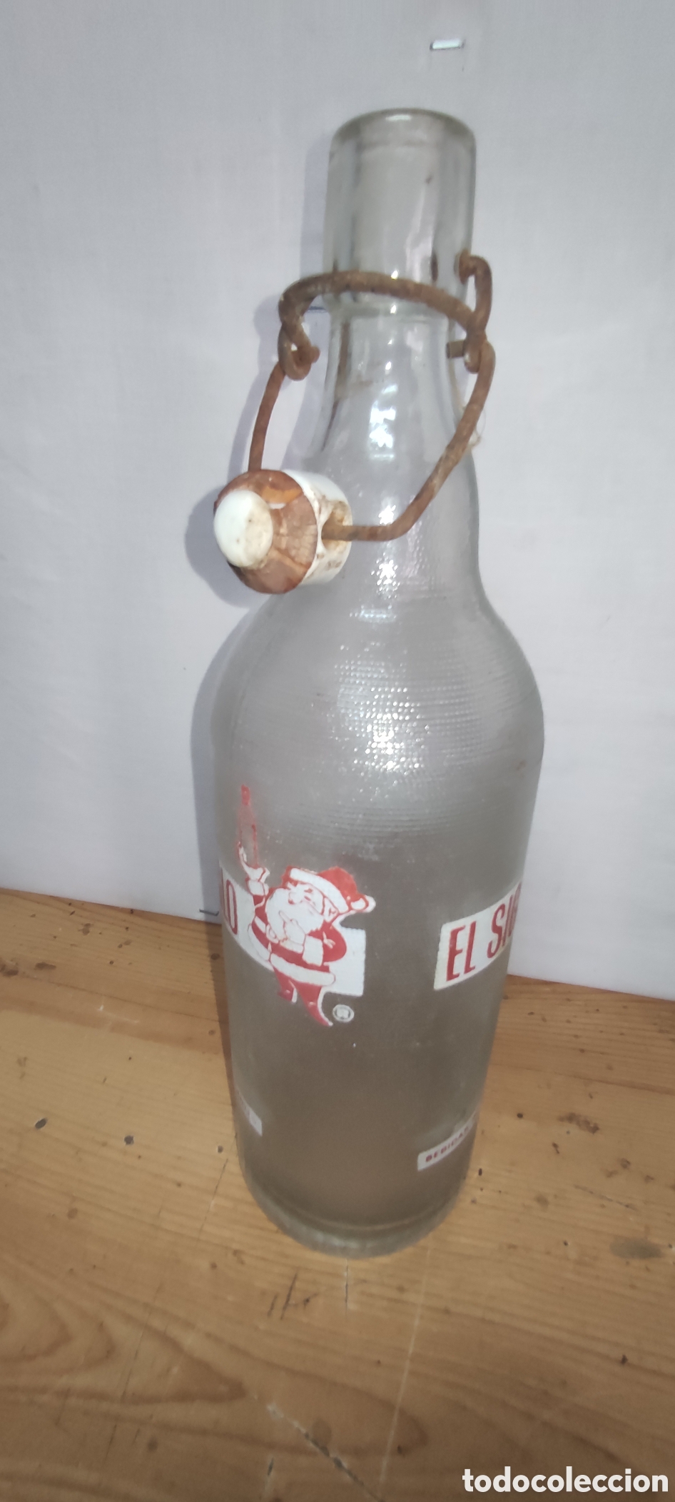 Botellas antiguas: Botella El siglo 1 lt - Foto 1