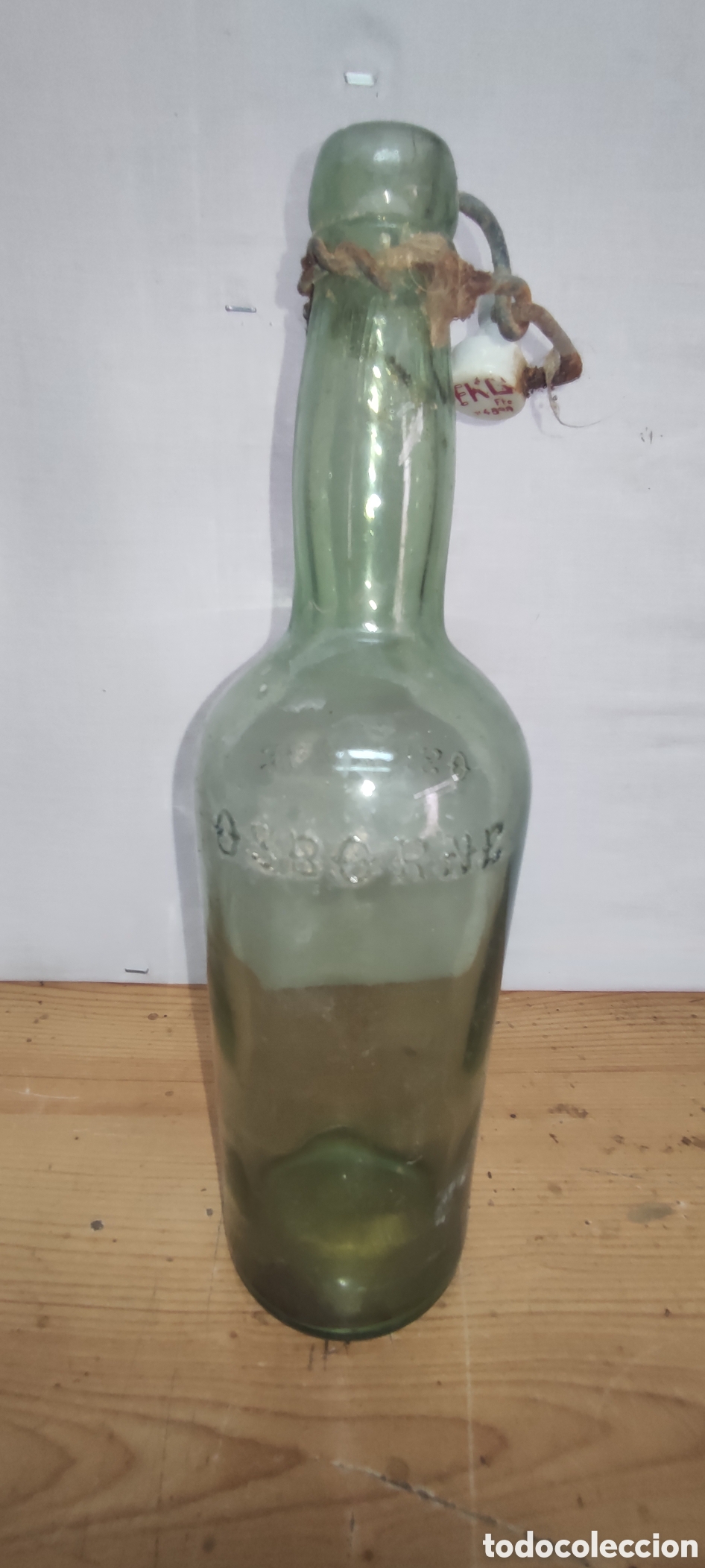 Botellas antiguas: Botella Osborne 750 cl - Foto 2
