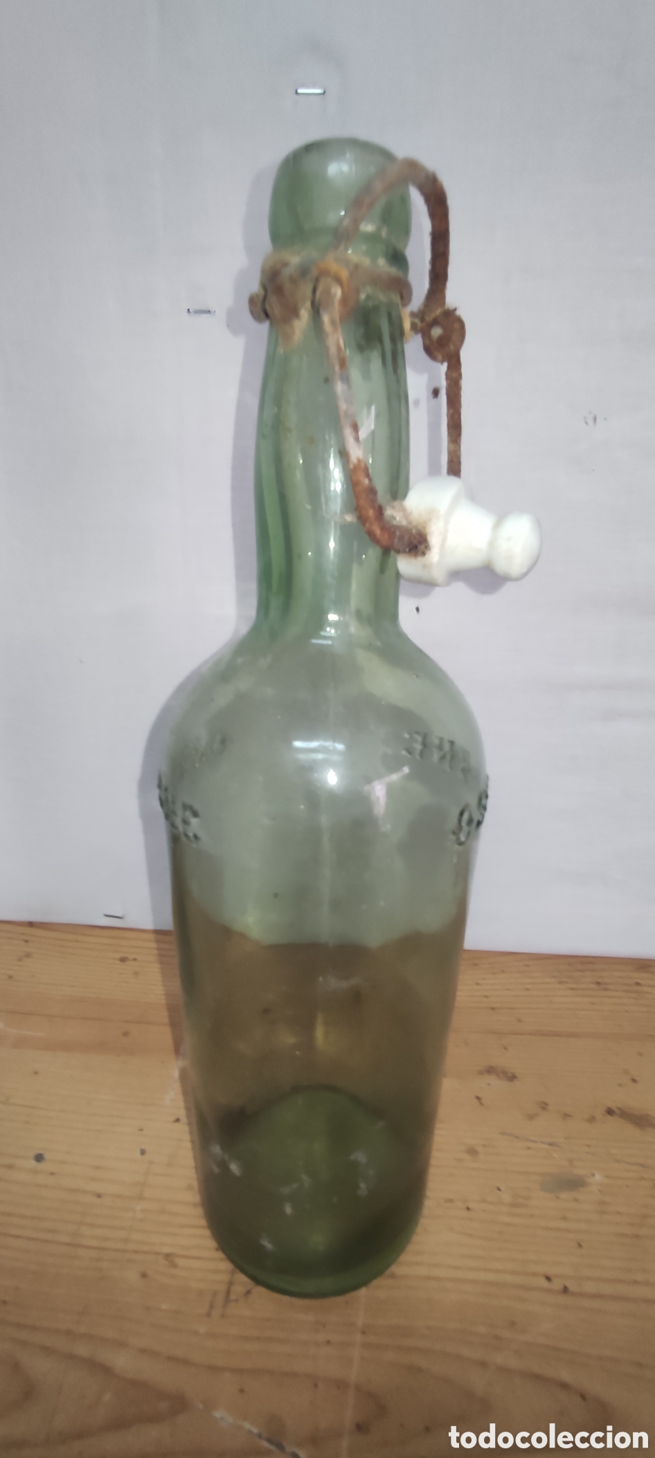 Botellas antiguas: Botella Osborne 750 cl - Foto 3