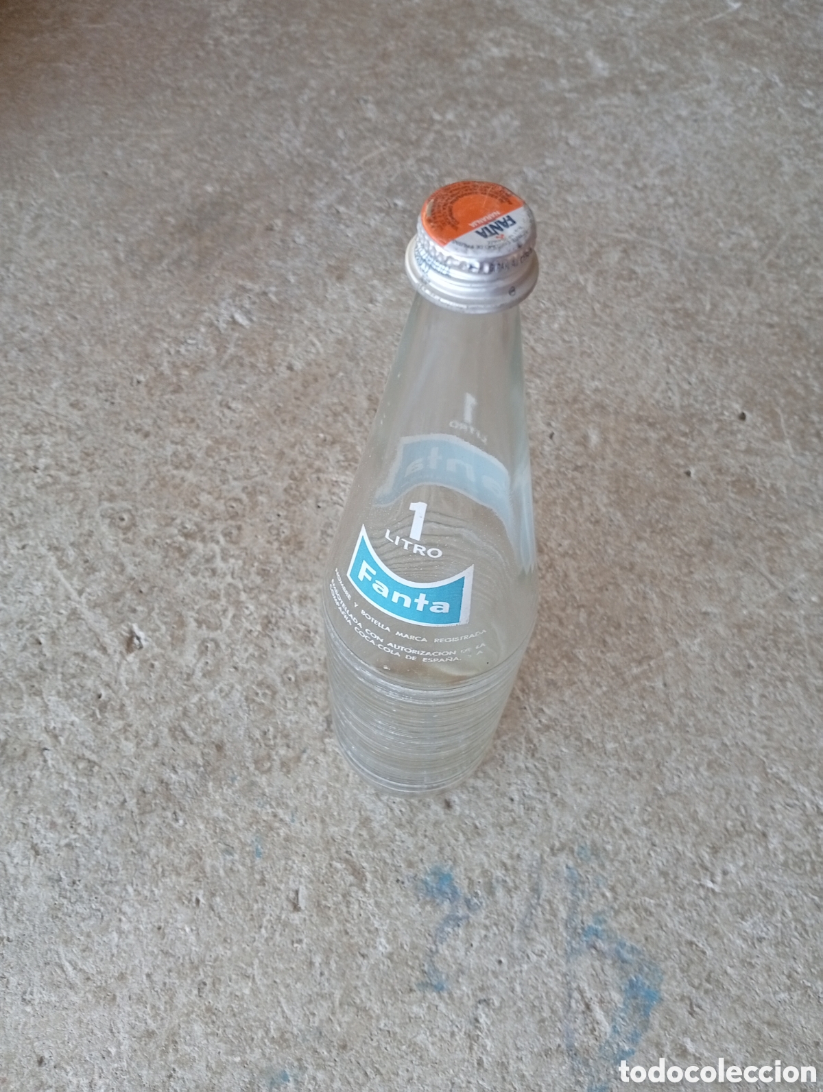 Botellas antiguas: BOTELLA FANTA 1 litro - Foto 2