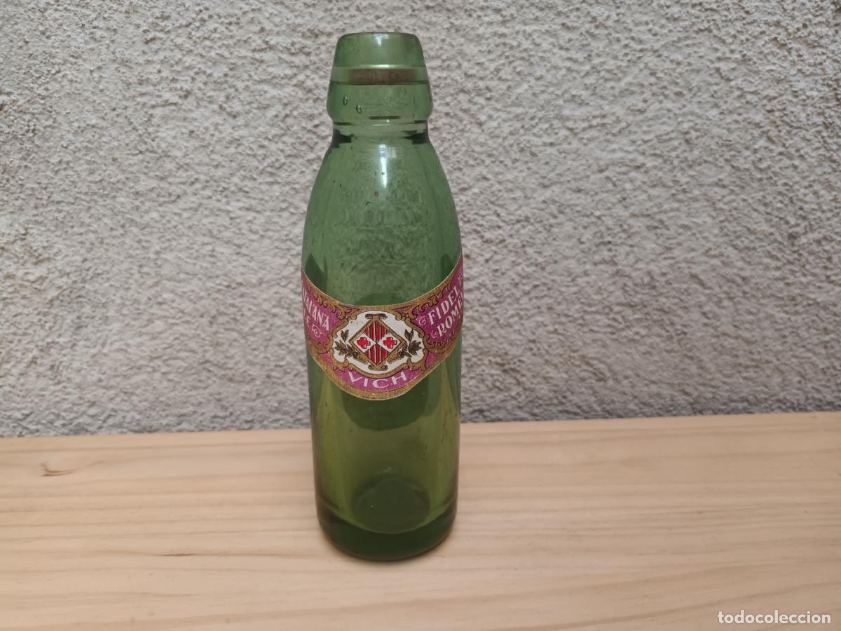 Bottiglie antiche: BOTELLA FIDEL ROMEU LA CATALANA DE VICH. VIC. DIDON BOLA INTERIOR