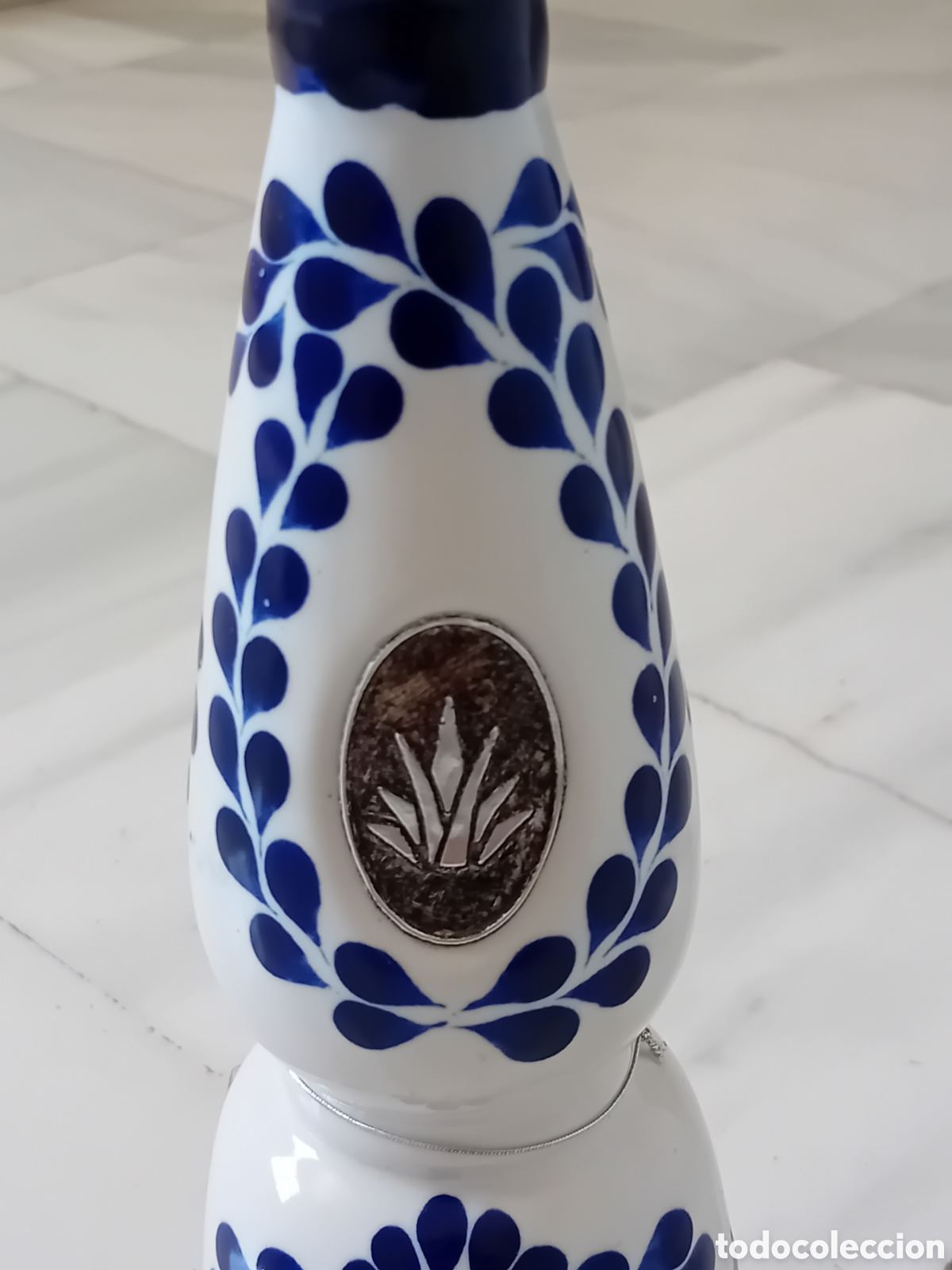 Botellas antiguas: BOTELLA VACIA TEQUILA CLASE AZUL - Foto 3