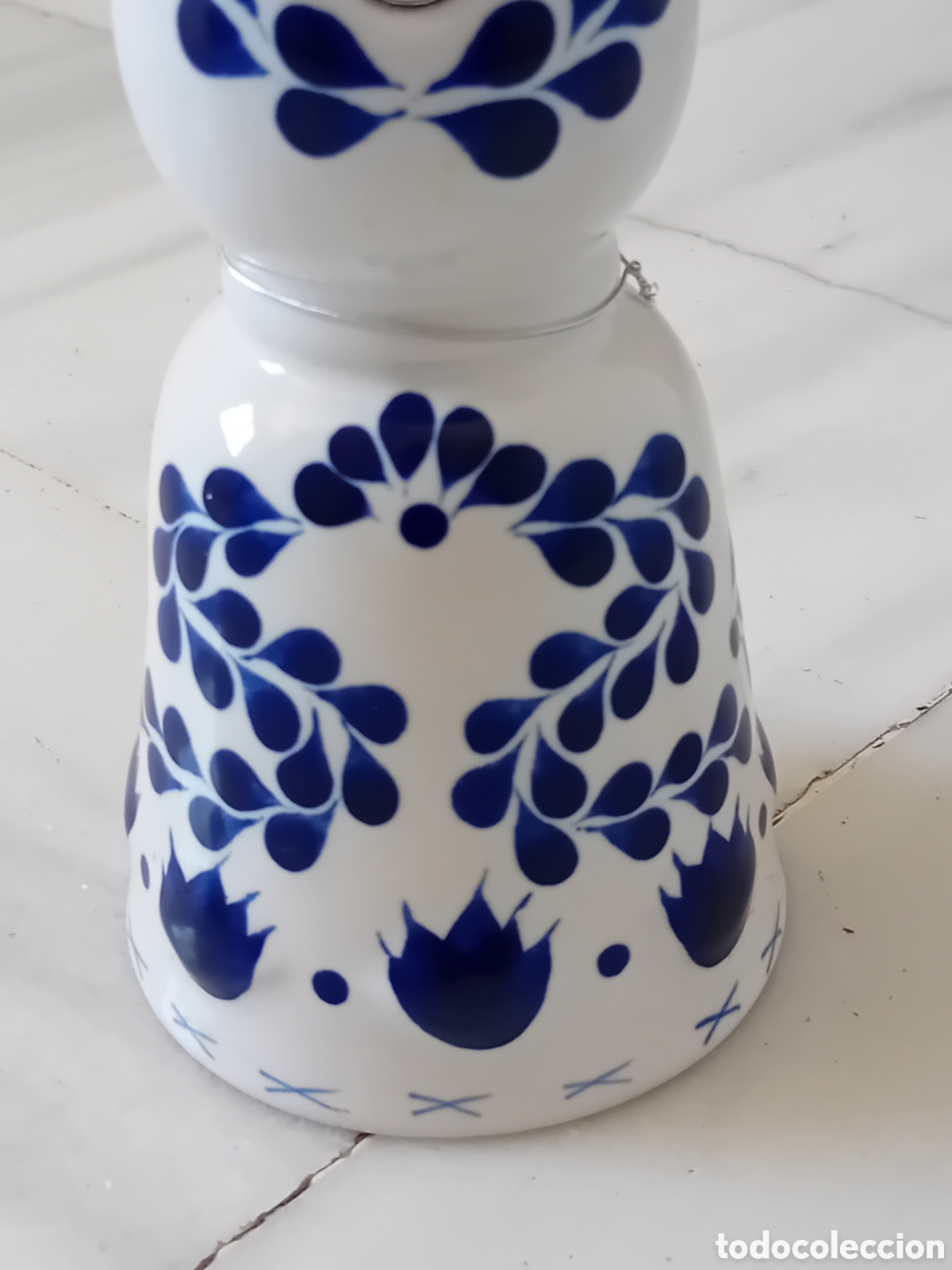 Botellas antiguas: BOTELLA VACIA TEQUILA CLASE AZUL - Foto 4