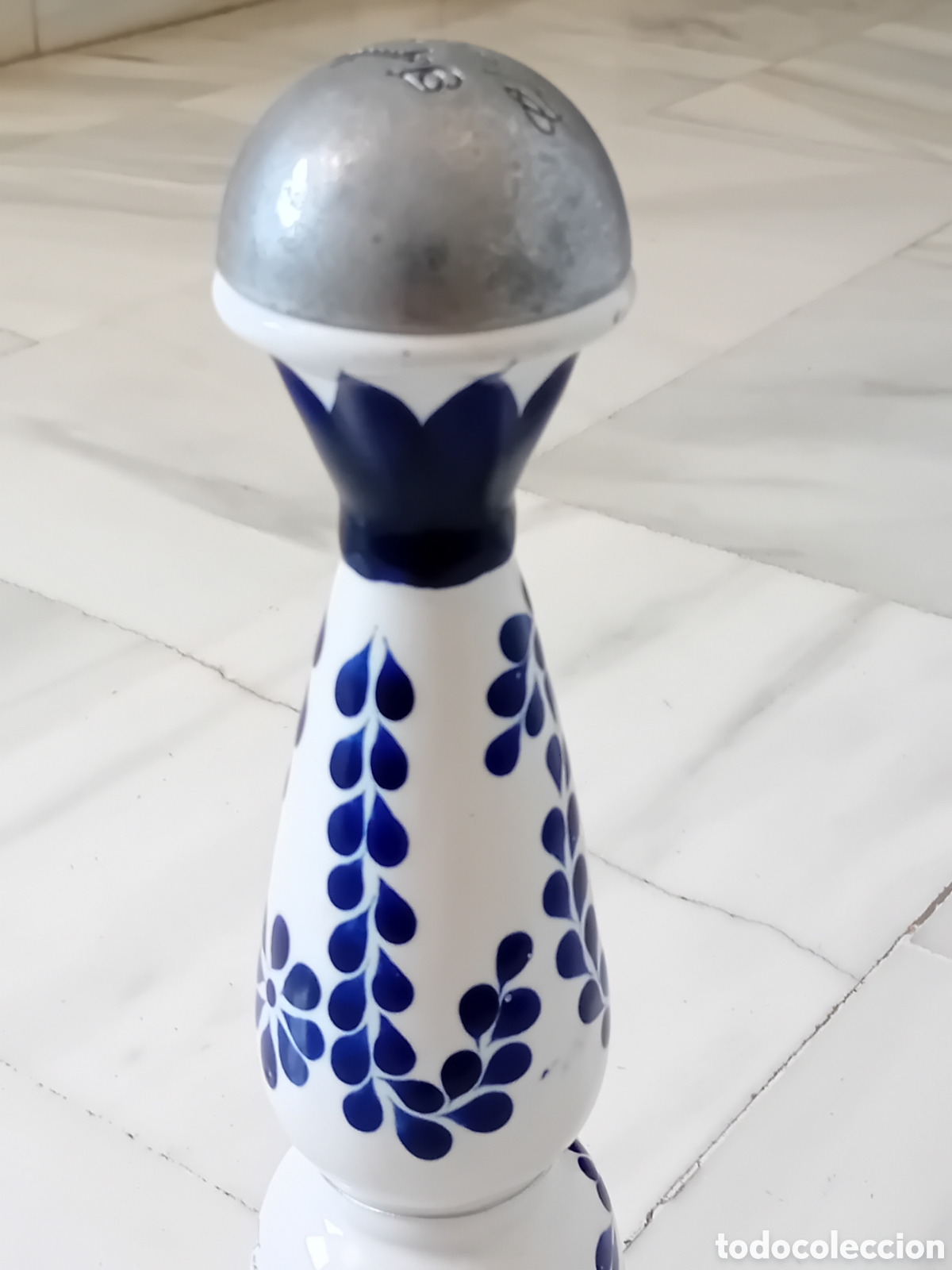 Botellas antiguas: BOTELLA VACIA TEQUILA CLASE AZUL - Foto 6