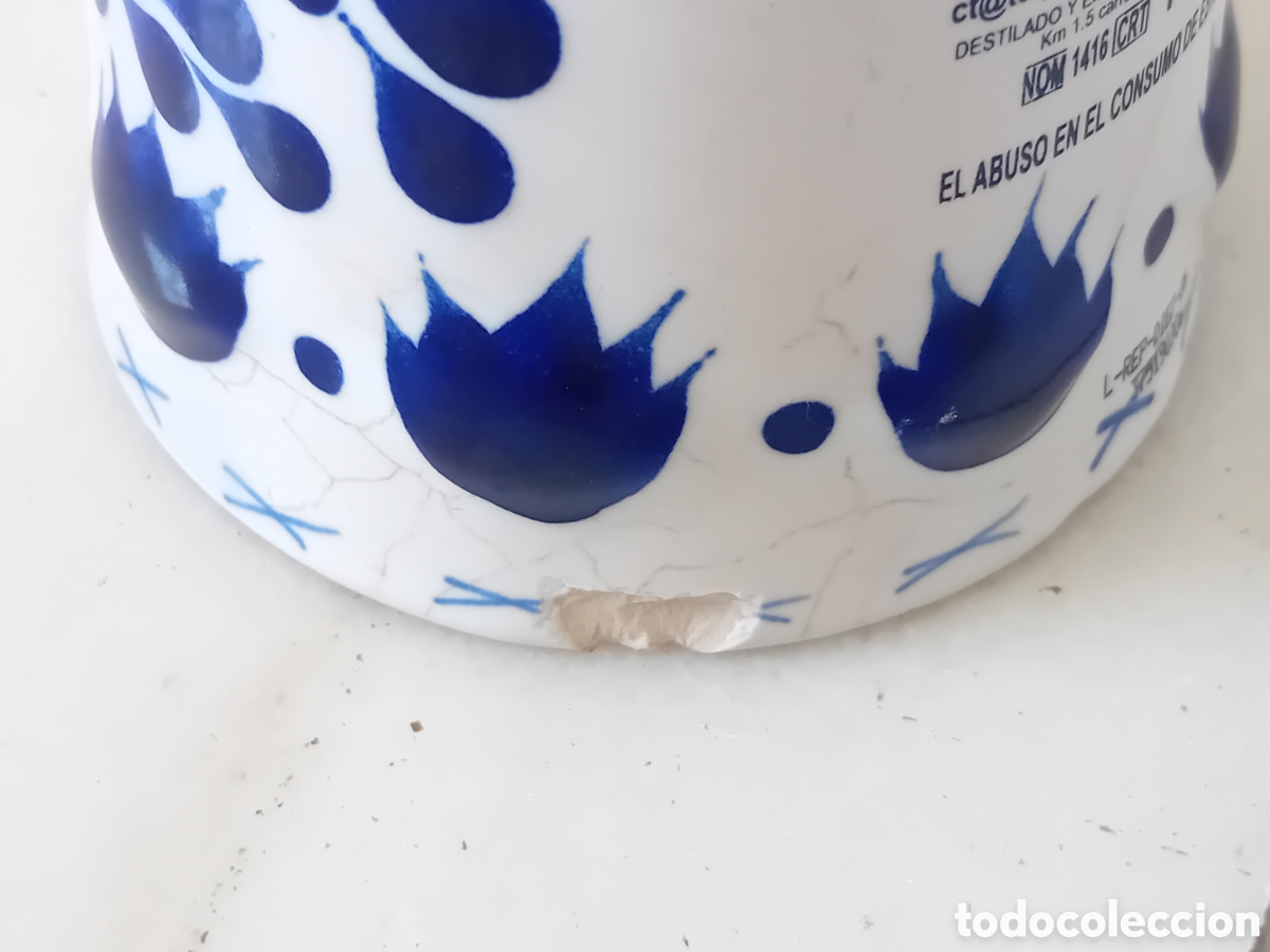 Botellas antiguas: BOTELLA VACIA TEQUILA CLASE AZUL - Foto 12