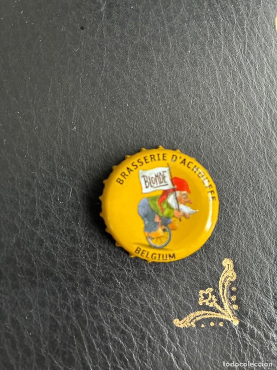 Botellas antiguas: Chapa de cerveza BRASSERIE D&acute;ACHOUFFE, BELGICA, BOTTLE CAP
