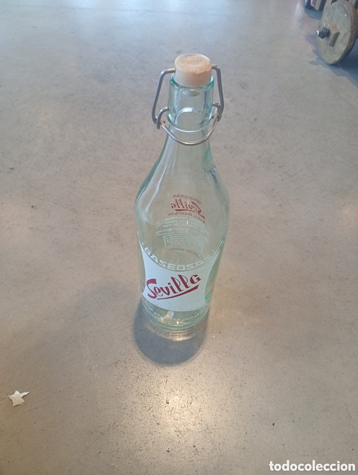 Botellas antiguas: Botella gaseosa sevilla - Foto 1