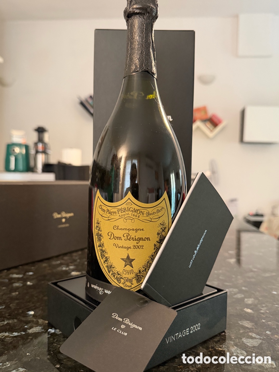 Botellas antiguas: Champagne Dom Perignon 2002 - Foto 2