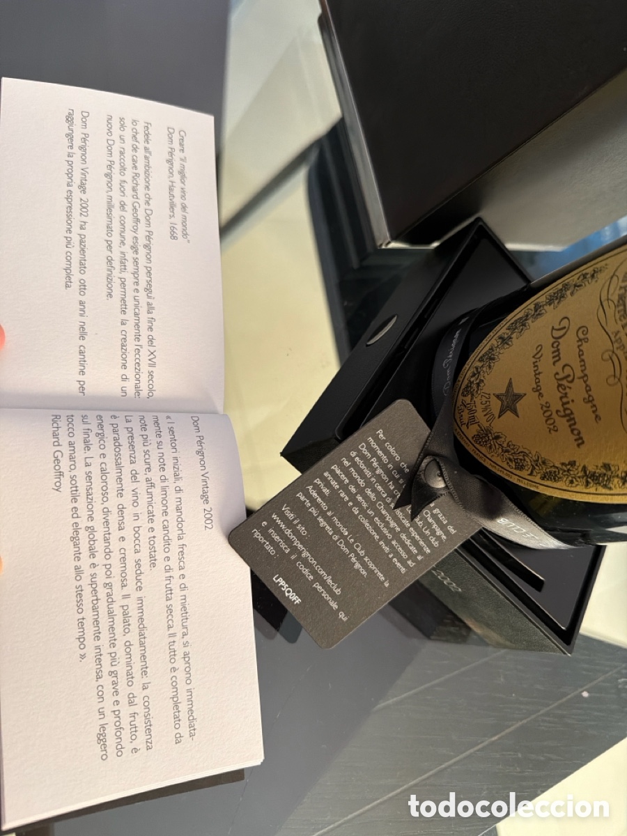 Botellas antiguas: Champagne Dom Perignon 2002 - Foto 3