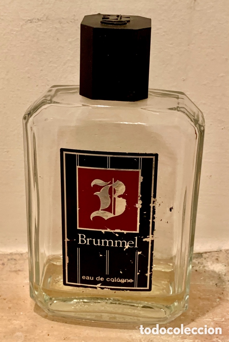 Botellas antiguas: Botella de Colonia BRUMMEL. A&ntilde;os 80.