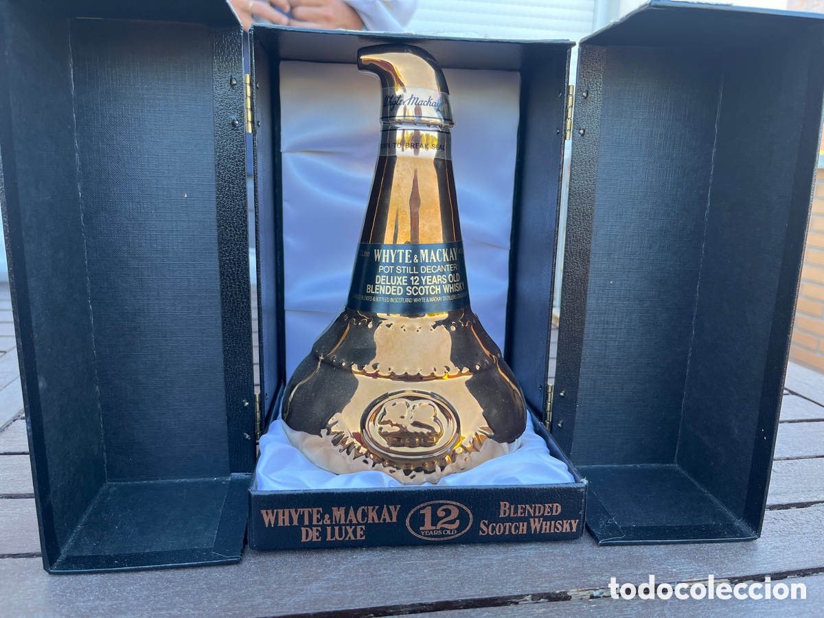 Botellas antiguas: WHYTE & MACKAY Pot Still Decanter
