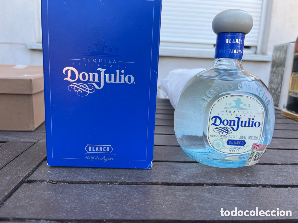 Botellas antiguas: Tequila reserva blanco Don Julio