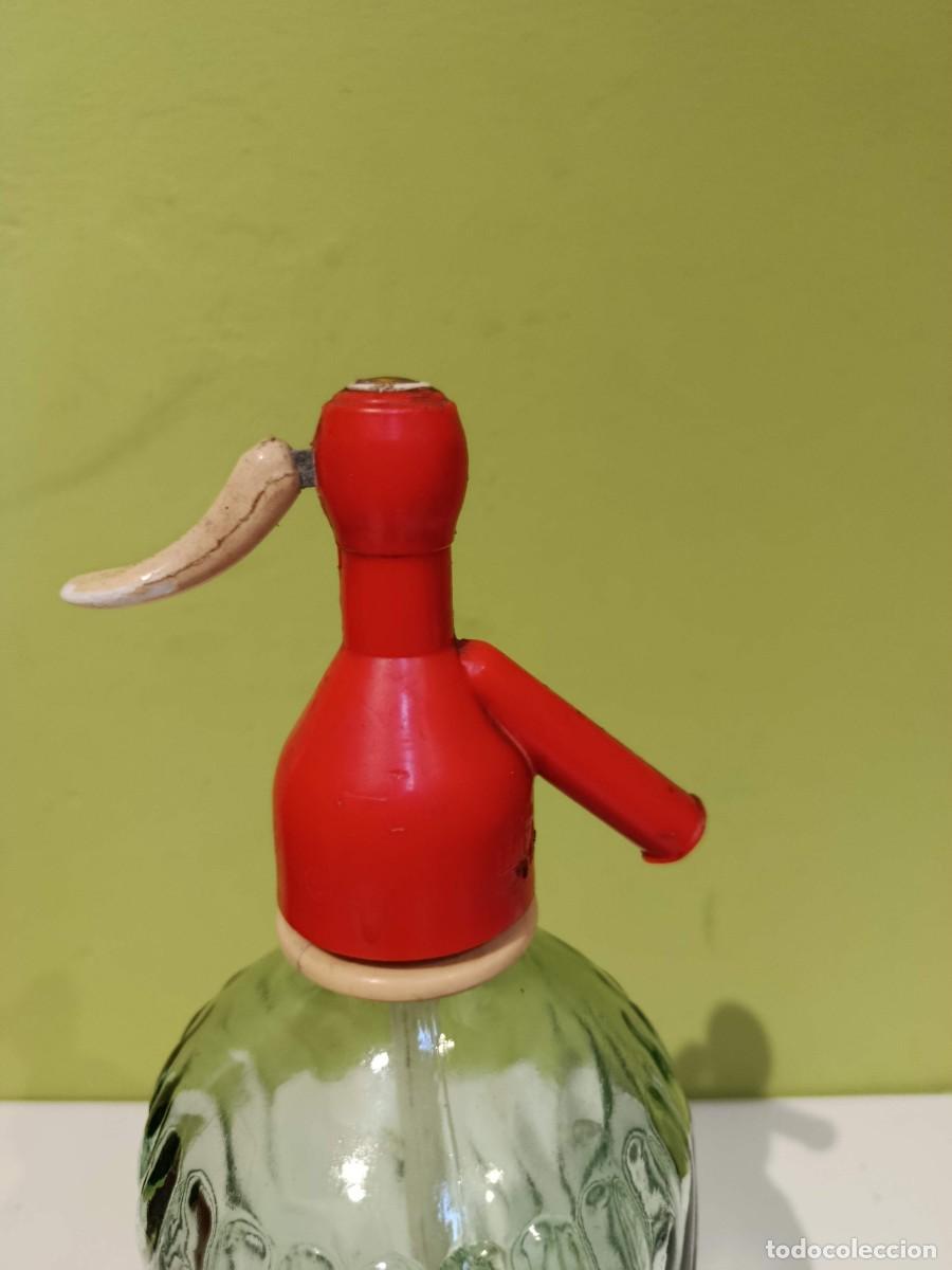 Botellas antiguas: Botella sif&oacute;n Selzum - Foto 5